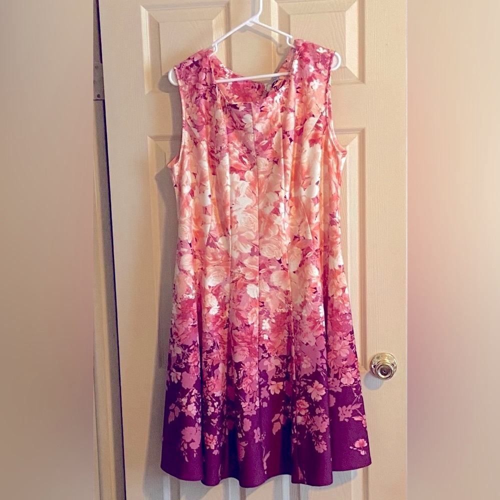 Danny & Nicole flare skirt dress